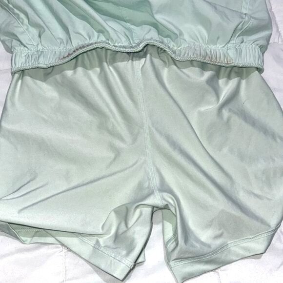 New Balance Womens Athletic Running Shorts Mint Green - Picture 4 of 8